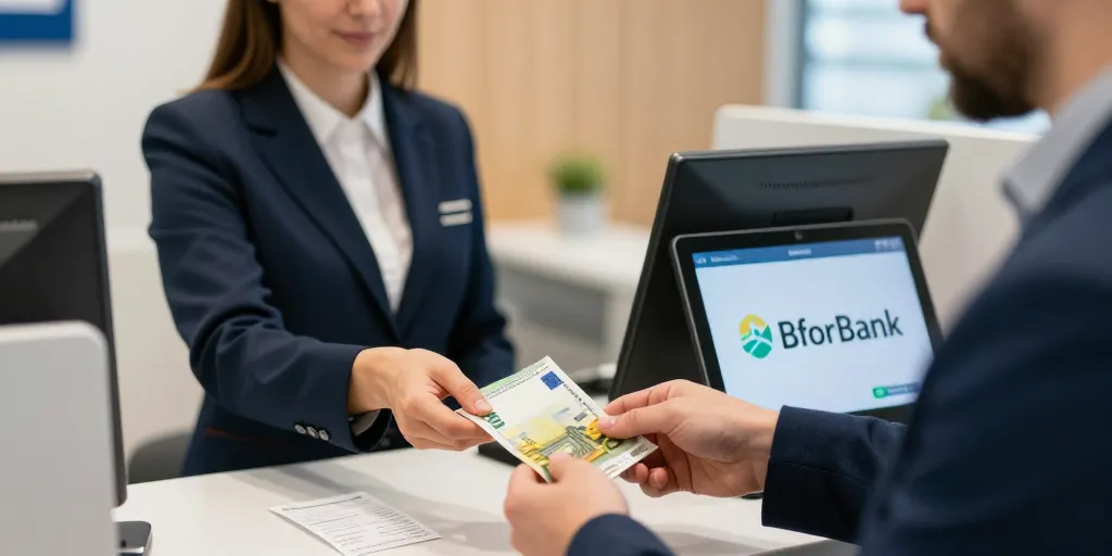 depot espece bforbank